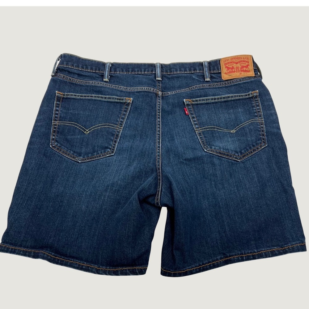 Levis 541 Athletic Fit Mens Denim Shorts W40 Dark Wash Indigo 2016 23778-0006